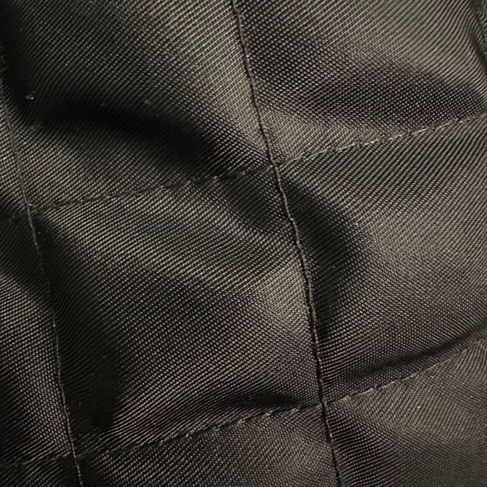 Celine black quilted nylon bucket hat white Celine Paris letters logo Medium - Picture 14 of 14
